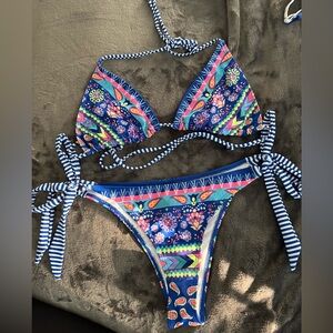 SHEIN Floral Boho Bikini